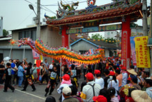 Dragon dance, Taiwan