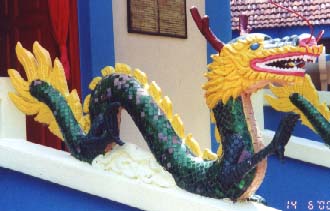 Dragon at temple, Penang