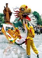Vietnamese dragon dance