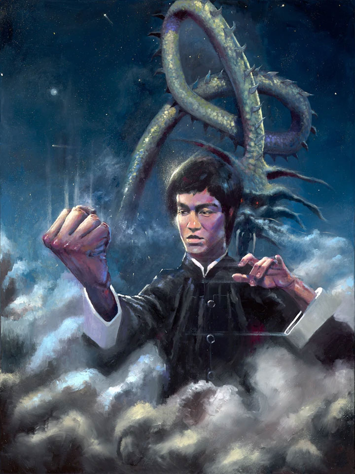 bruce lee bua art