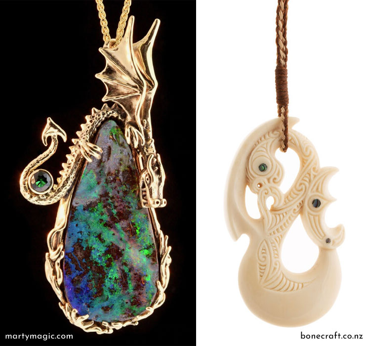 australian dragon jewelry