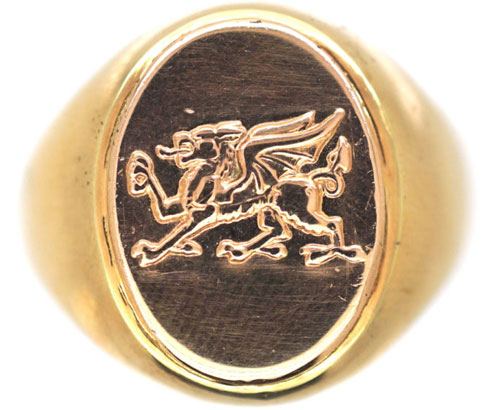 welsh dragon jewelry