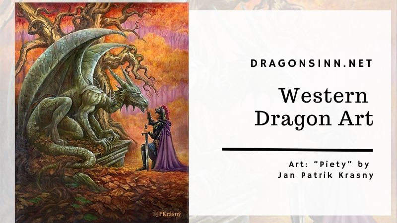 western dragon art