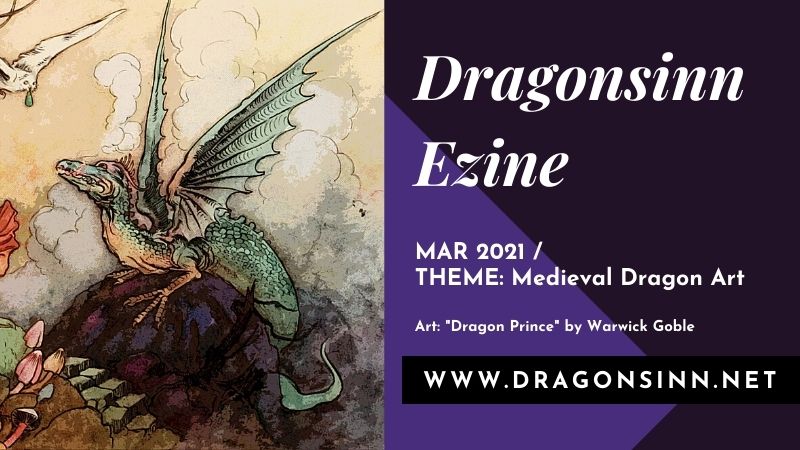 medieval dragon art