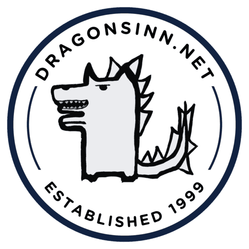 dragonsinn commemorative logo
