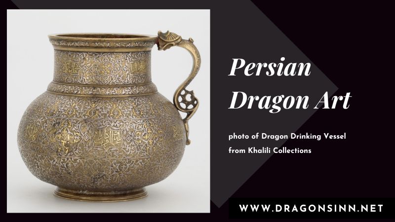 persian dragon art