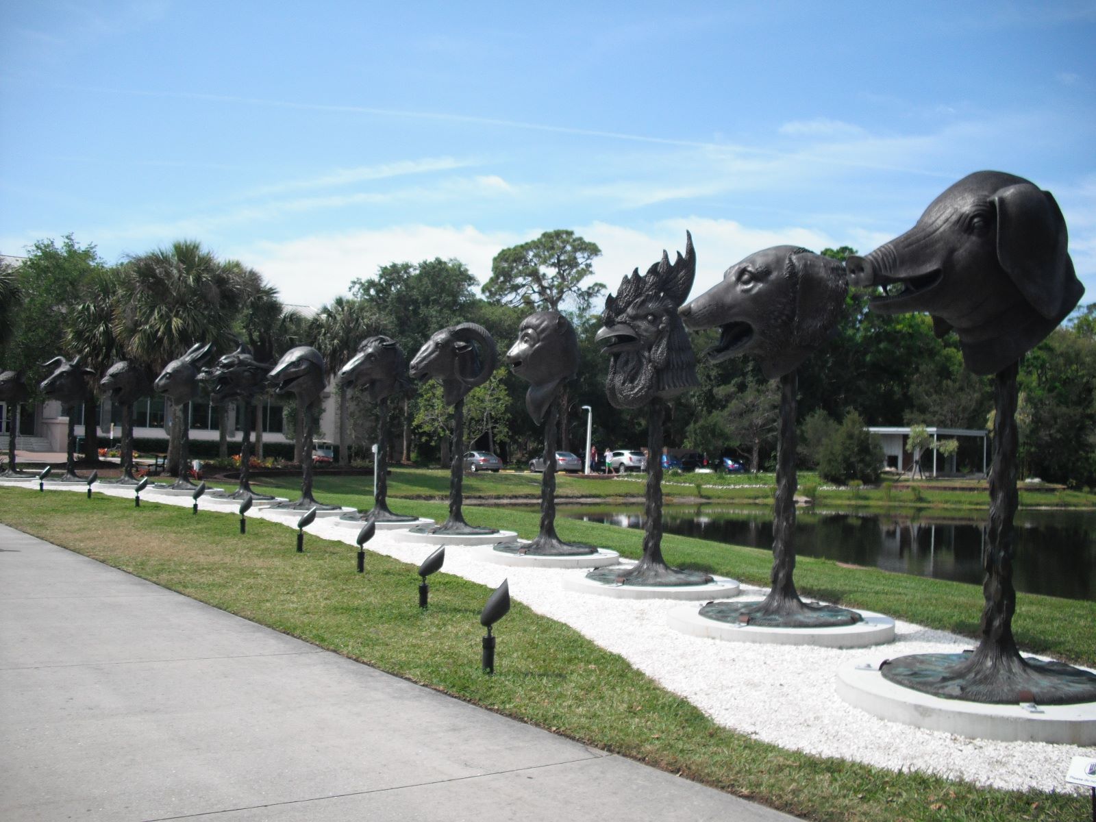 ai weiwei zodiac sculptures