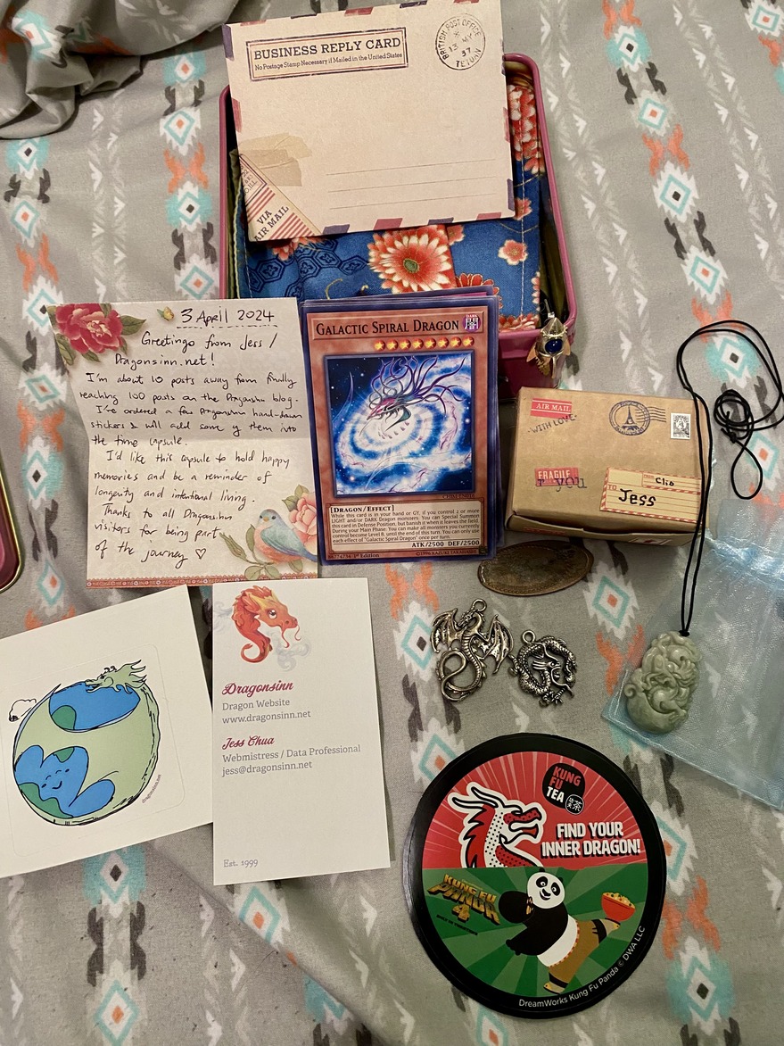dragon memory box