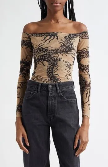 L'AGENCE Dragon Bodysuit
