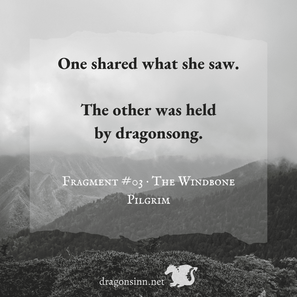 dragon poetry fragment, dragonsong