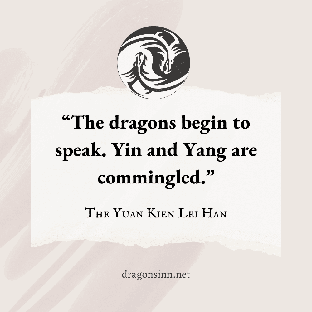 yin yang dragon quote