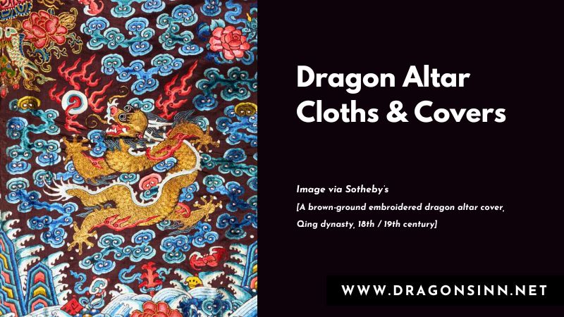 dragon altar cloths