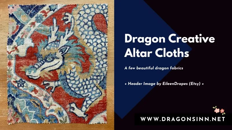 dragon creative altar cloth