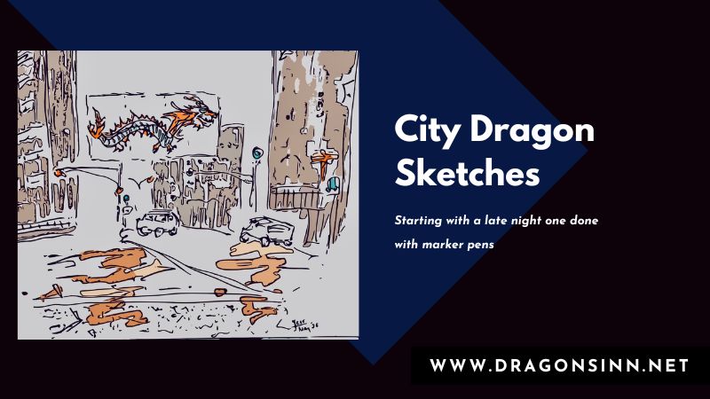 dragon city sketch