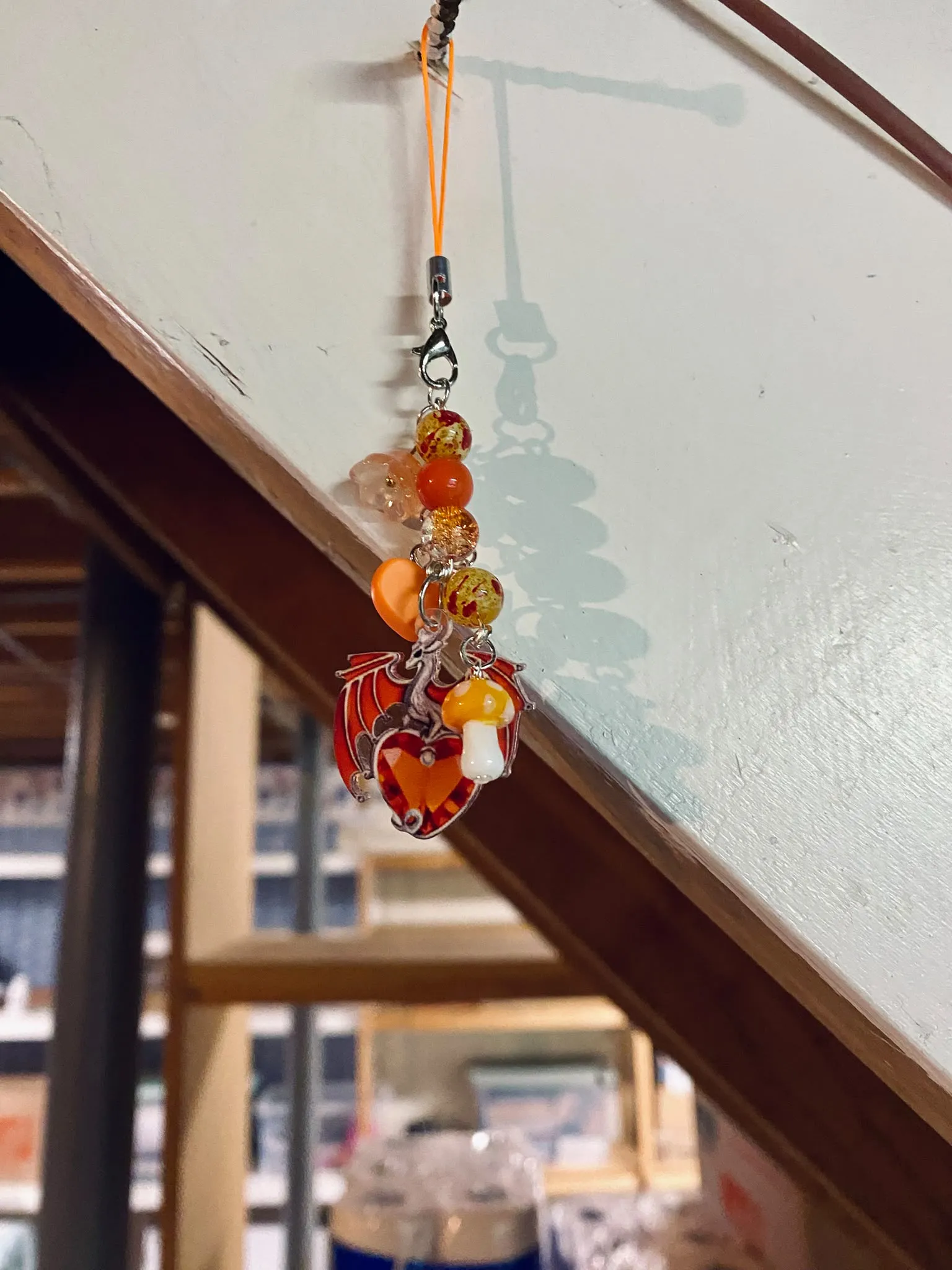 dragon phone charm