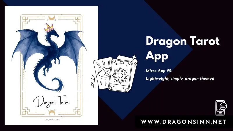 dragon tarot app header image